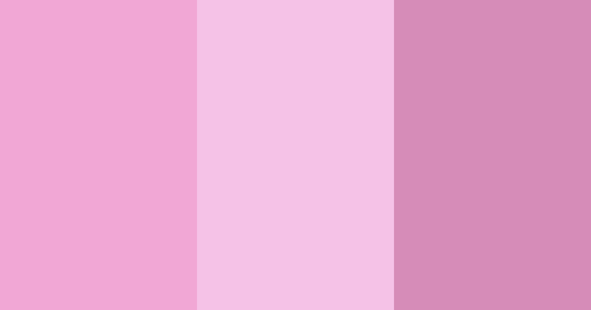 Download pink cinderella color palette PNG image (landscape)