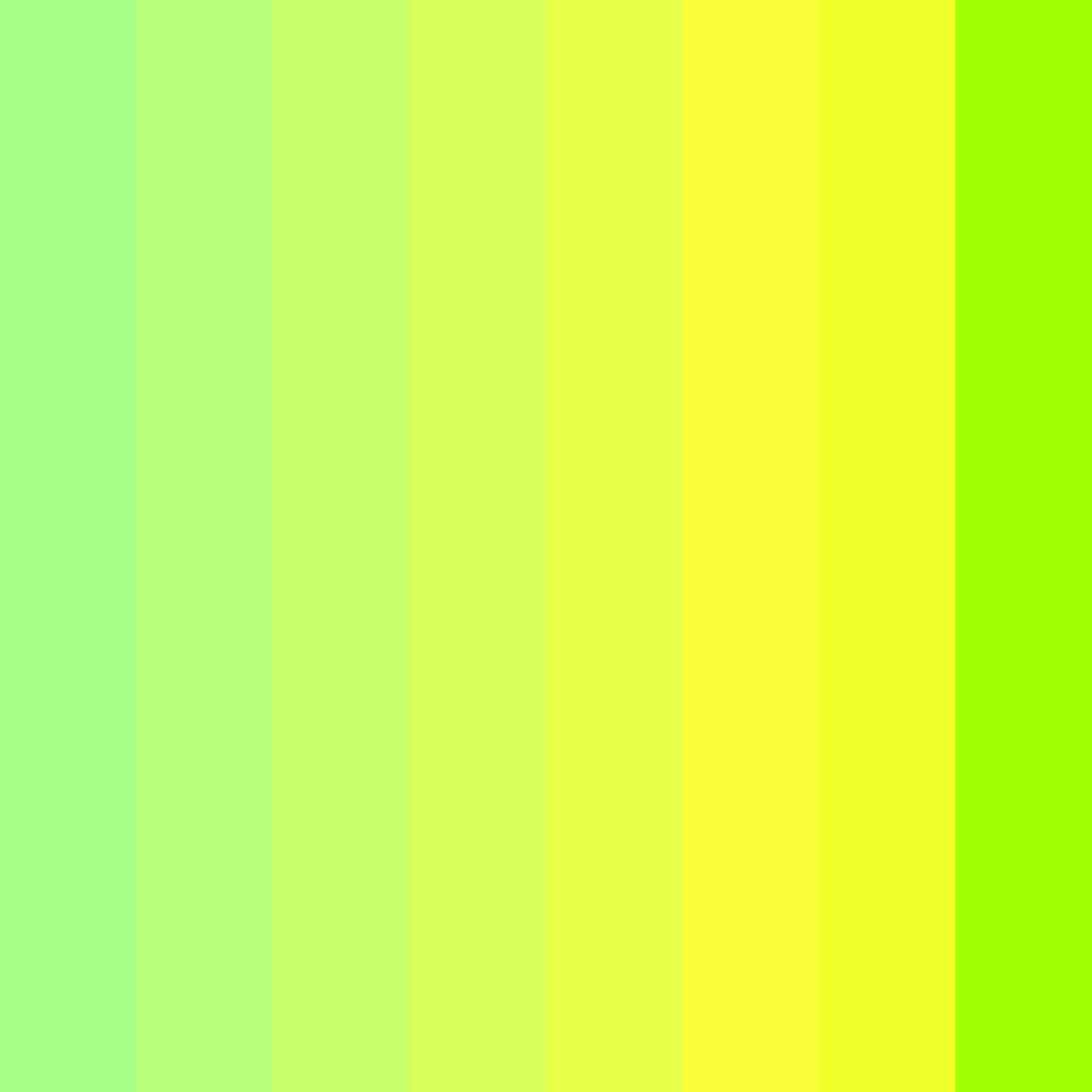 Download lush green symphony color palette PNG image (square)