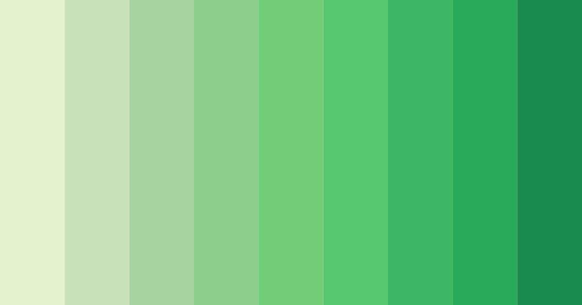 Download bamboo harmony color palette PNG image (landscape)