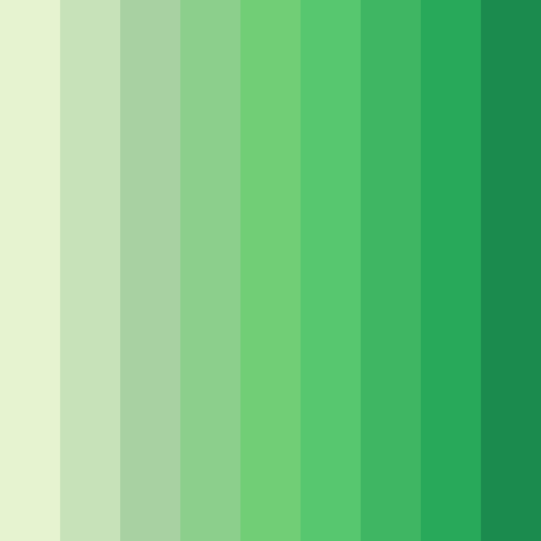 Download bamboo harmony color palette PNG image (square)