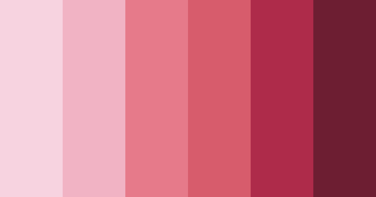 Download pink blossom color palette PNG image (landscape)