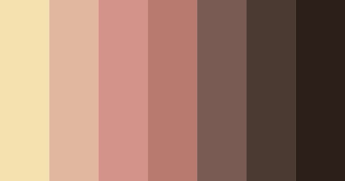 Download rustic retreat color palette PNG image (landscape)