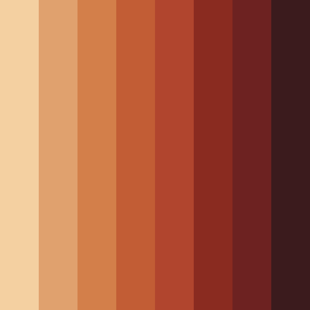 Download retro kicks color palette PNG image (square)