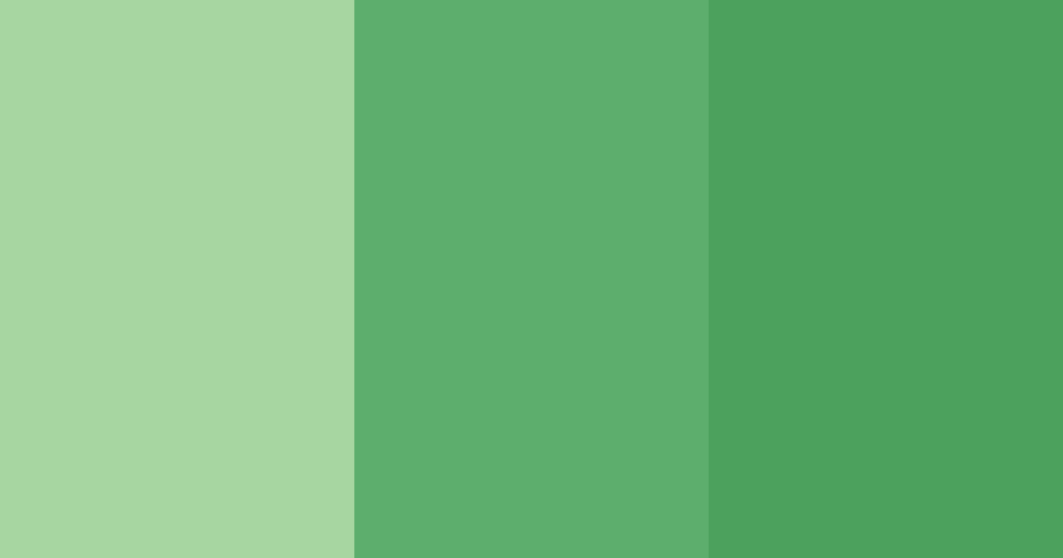 Download green serenity color palette PNG image (landscape)
