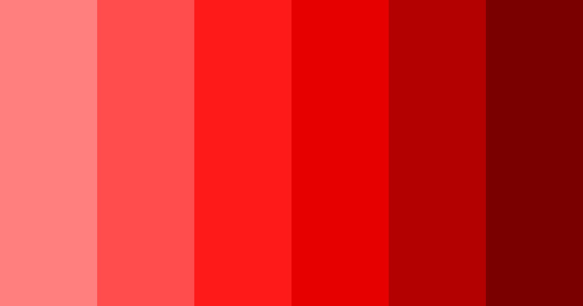 Download crimson symphony color palette PNG image (landscape)