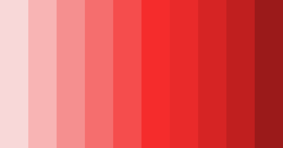 Download red finance color palette PNG image (landscape)