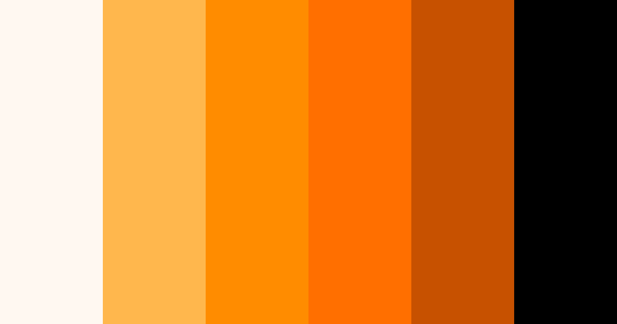 Download citrus twilight color palette PNG image (landscape)