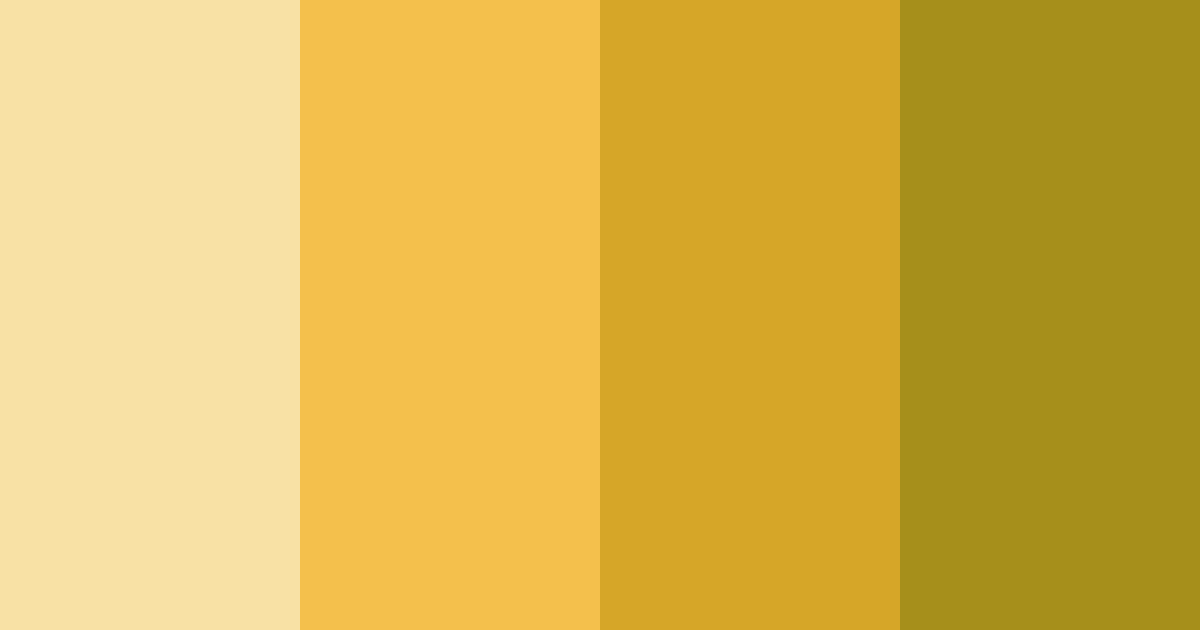 Download cheddar dreams color palette PNG image (landscape)