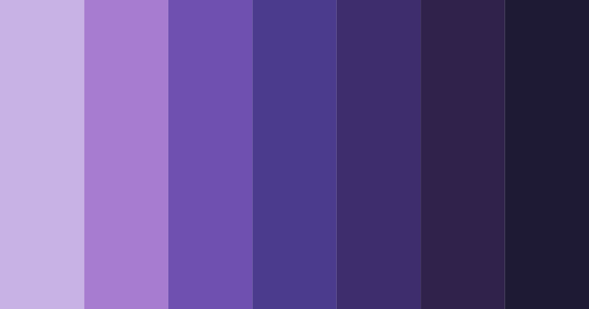 Download mystic violets color palette PNG image (landscape)