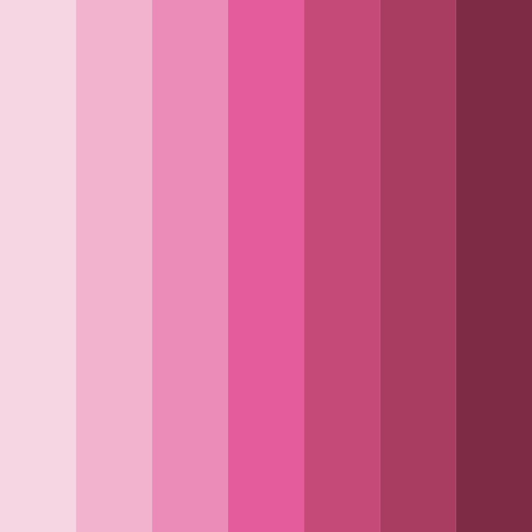 Download jenny's blush garden color palette PNG image (square)