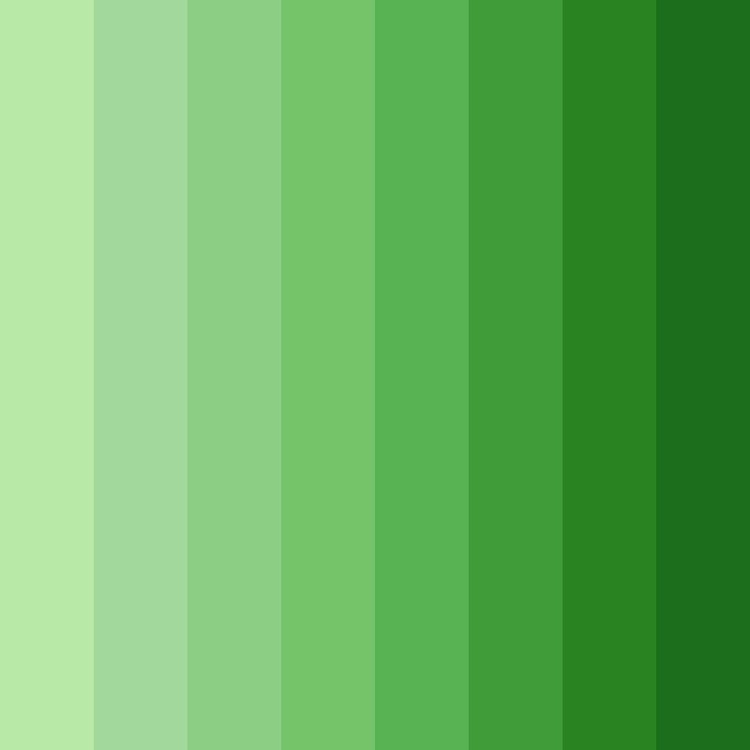 Download whispering verdancy color palette PNG image (square)