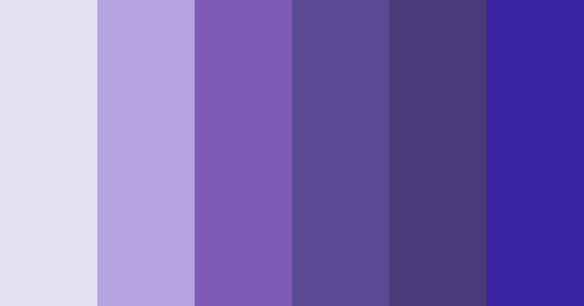 Download mystic indigo dream color palette PNG image (landscape)