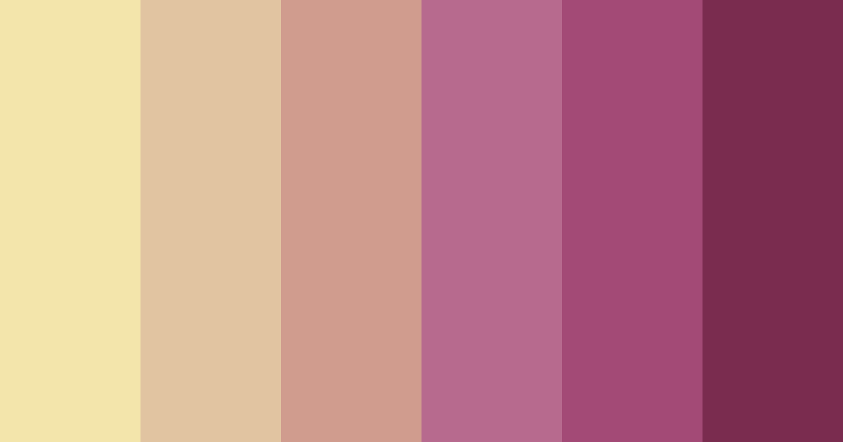 Download desert rose sunset color palette PNG image (landscape)