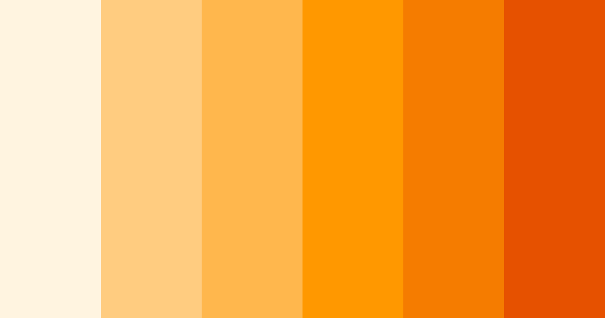 Download sunset citrus color palette PNG image (landscape)