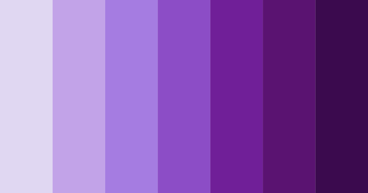 Download royal twilight color palette PNG image (landscape)