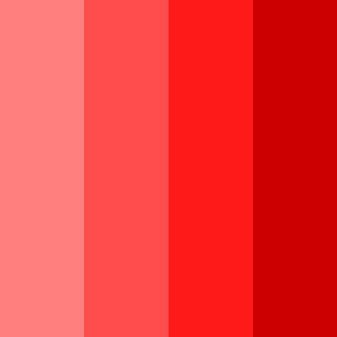 Download crimson symphony color palette PNG image (square)