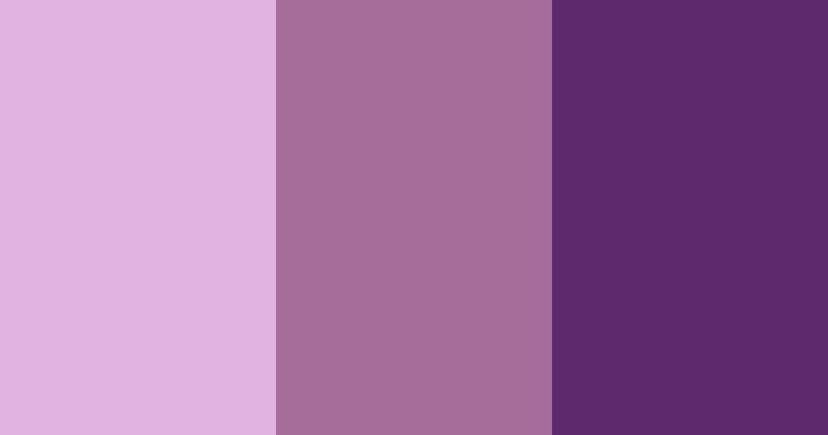 Download lavender dreams color palette PNG image (landscape)