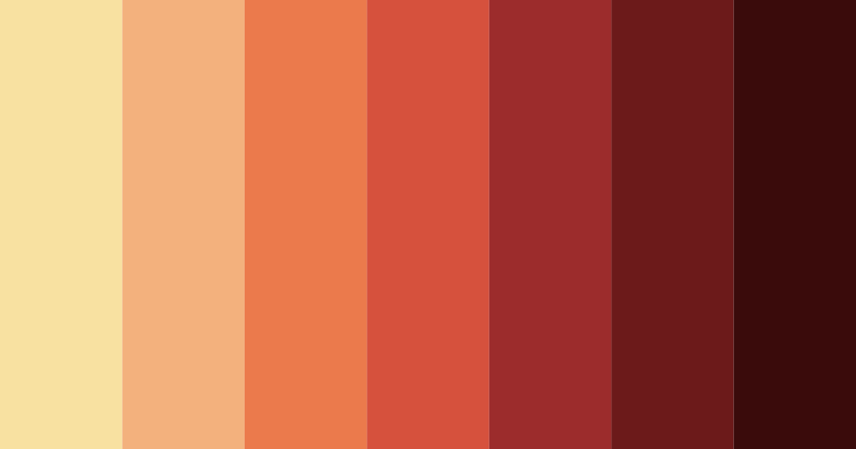 Download autumn ember warmth color palette PNG image (landscape)