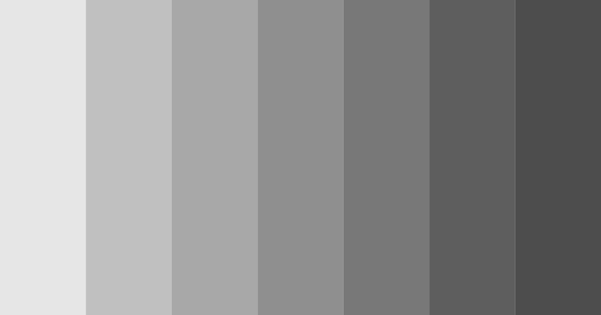 Download silver serenade color palette PNG image (landscape)