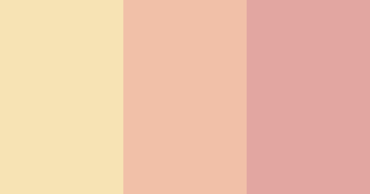 Download peach home goods color palette PNG image (landscape)