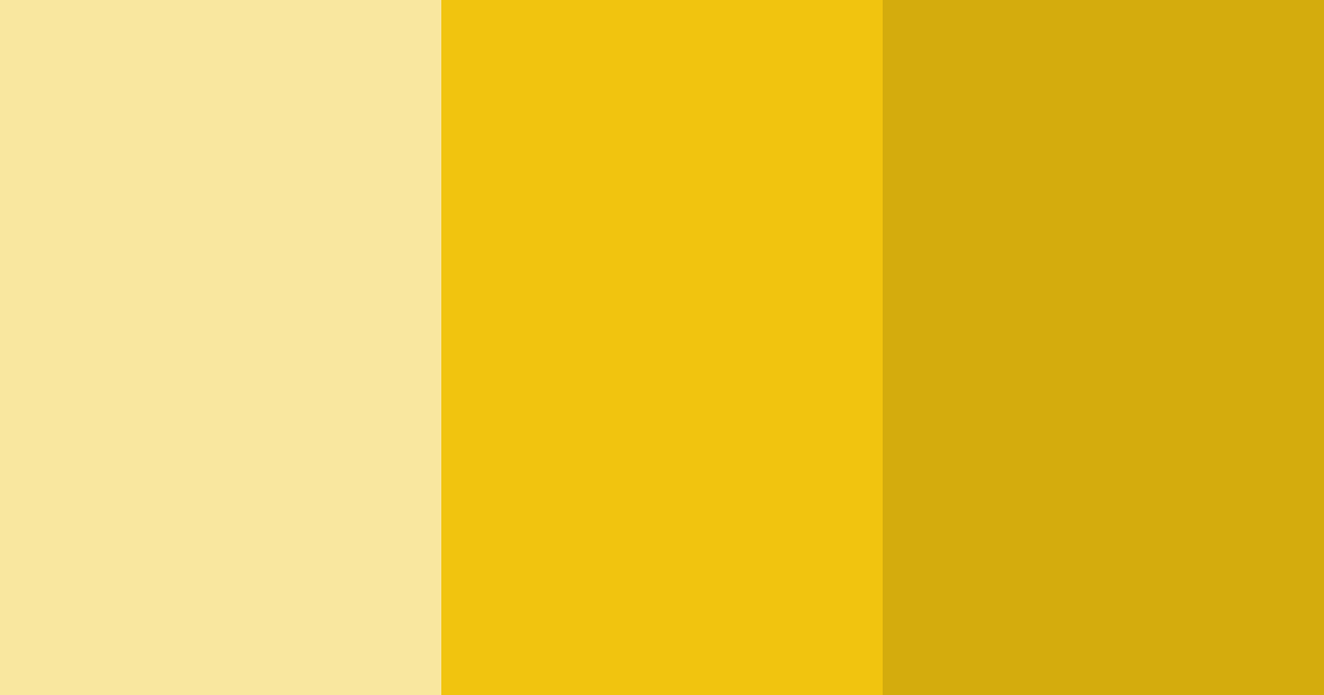 Download golden sunshine delight color palette PNG image (landscape)