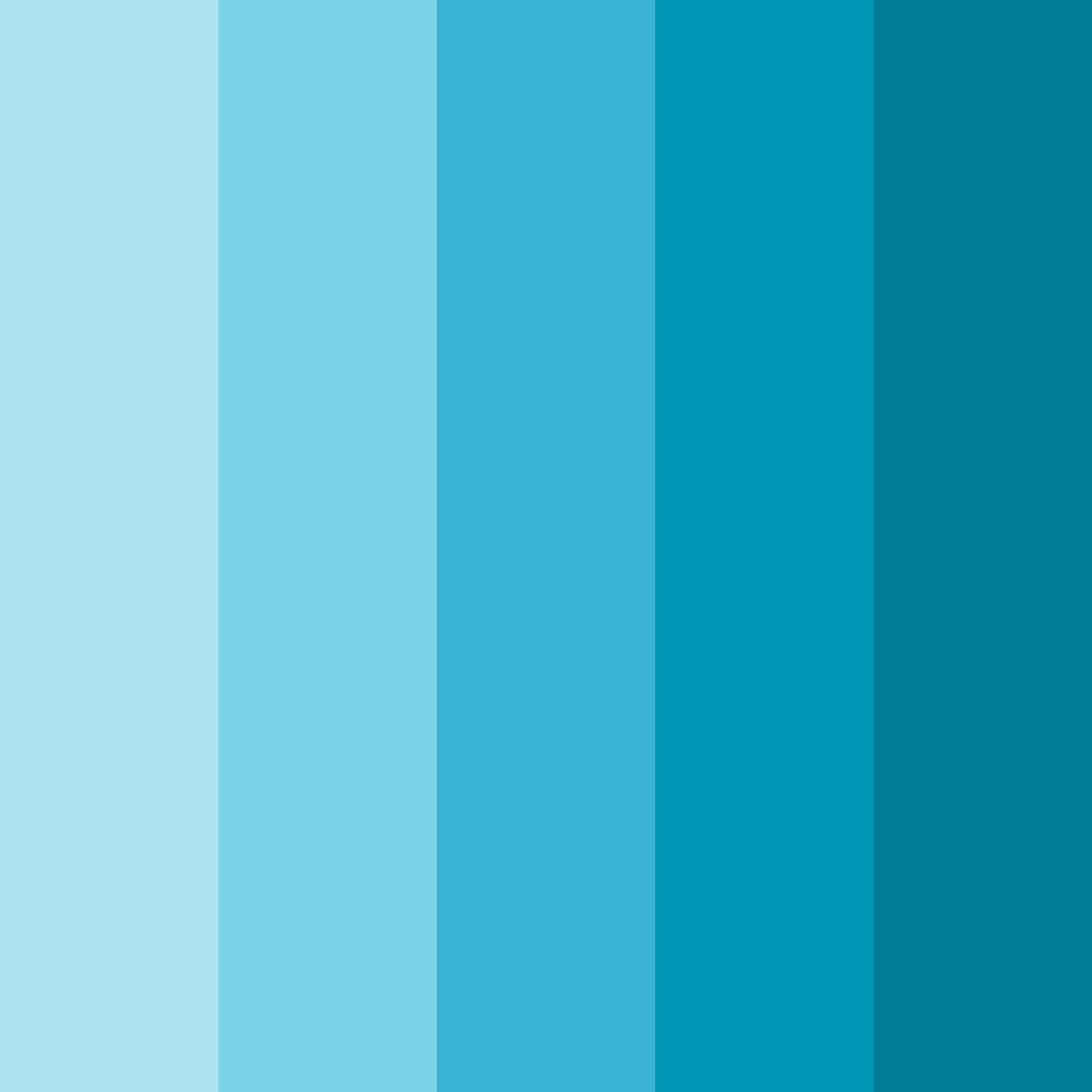 Download aqua mirage color palette PNG image (square)