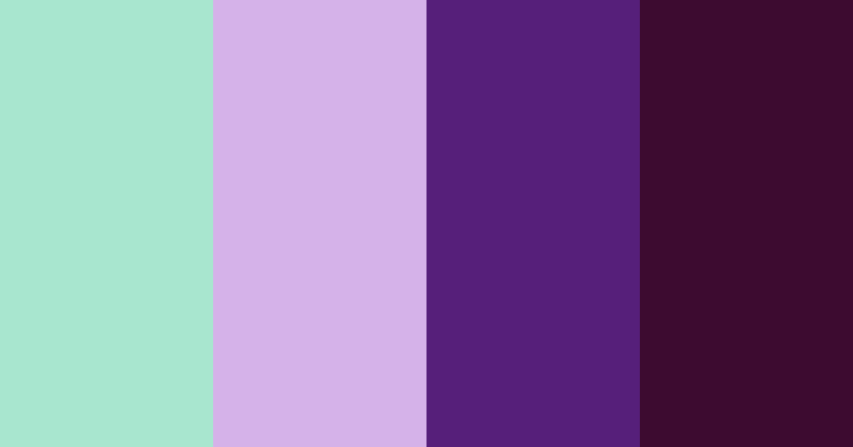 Download enchanted twilight color palette PNG image (landscape)