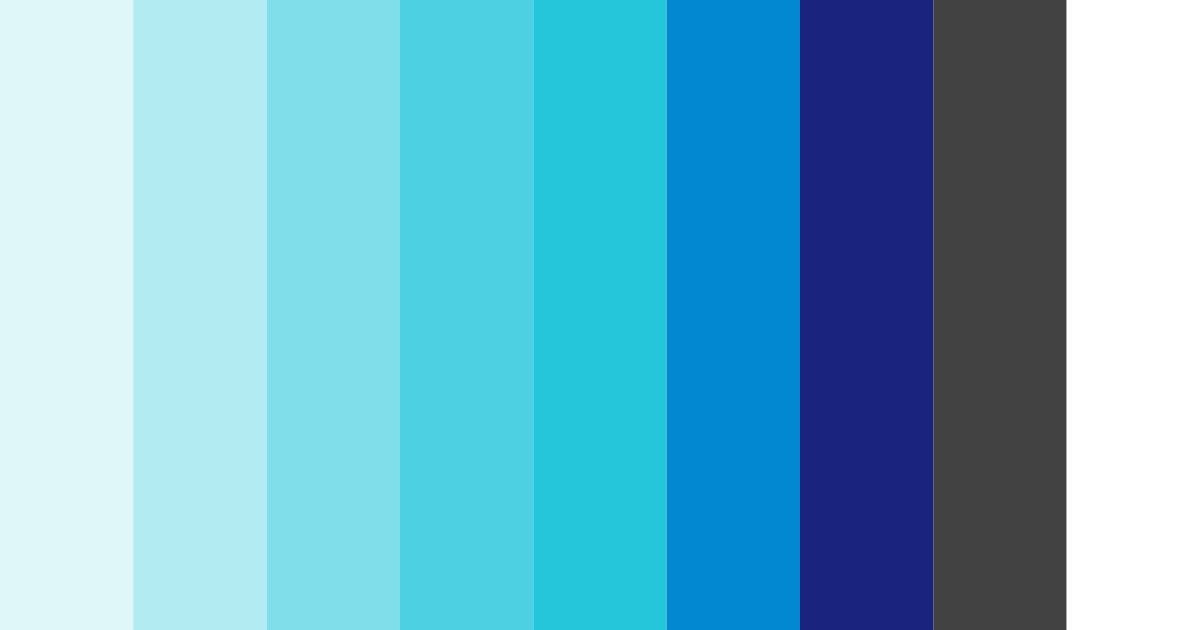 Download oceanic elegance color palette PNG image (landscape)