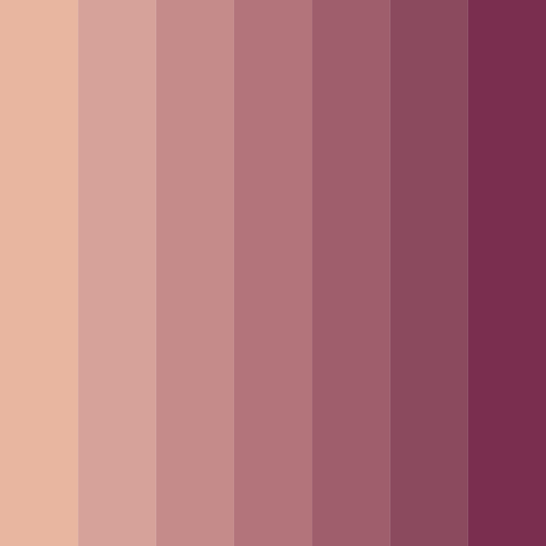 Download dusty rose color palette PNG image (square)