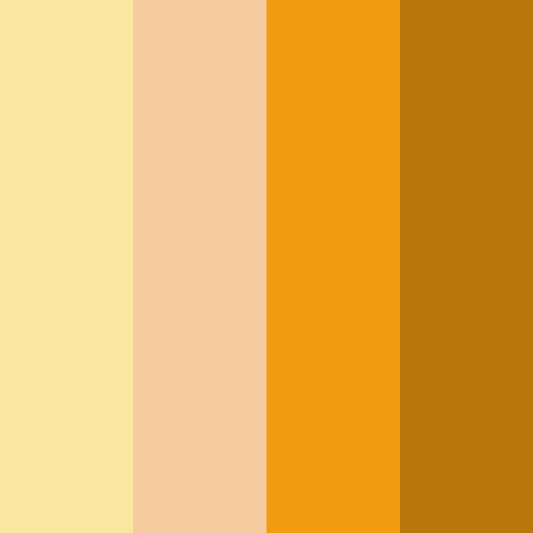 Download cautionary hues color palette PNG image (square)