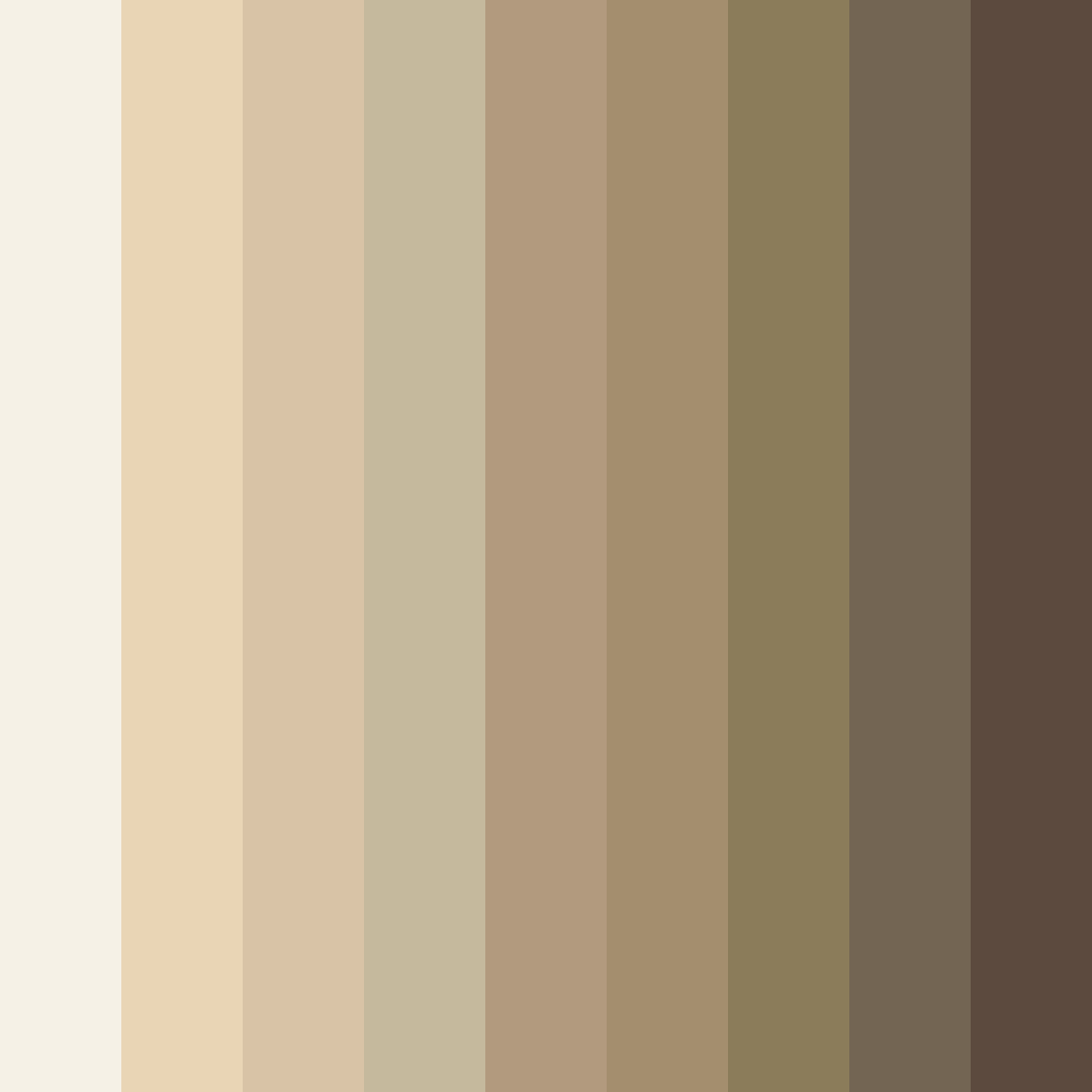 Download desert dunes color palette PNG image (square)