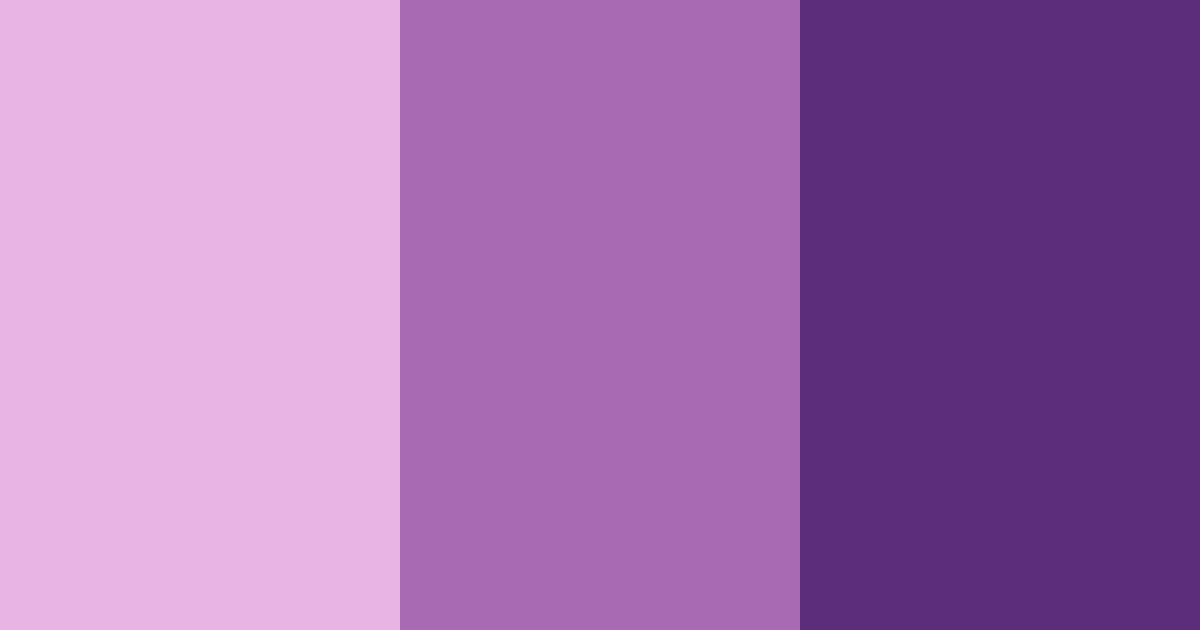 Download lavender twilight color palette PNG image (landscape)
