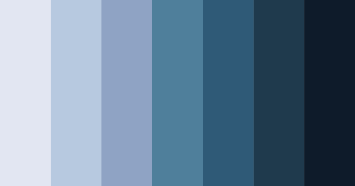 Download lunar serenade color palette PNG image (landscape)