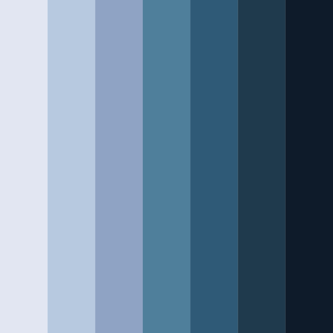Download lunar serenade color palette PNG image (square)