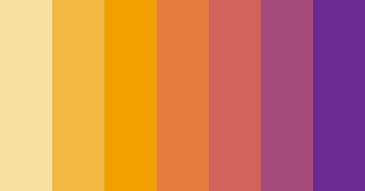 Download autumnal harmony color palette PNG image (landscape)