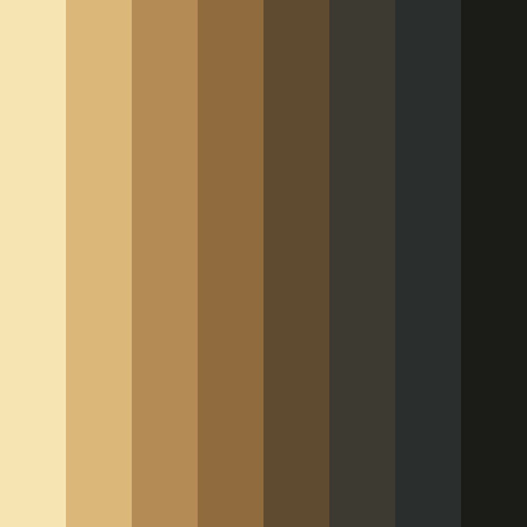 Download brown wood color palette PNG image (square)