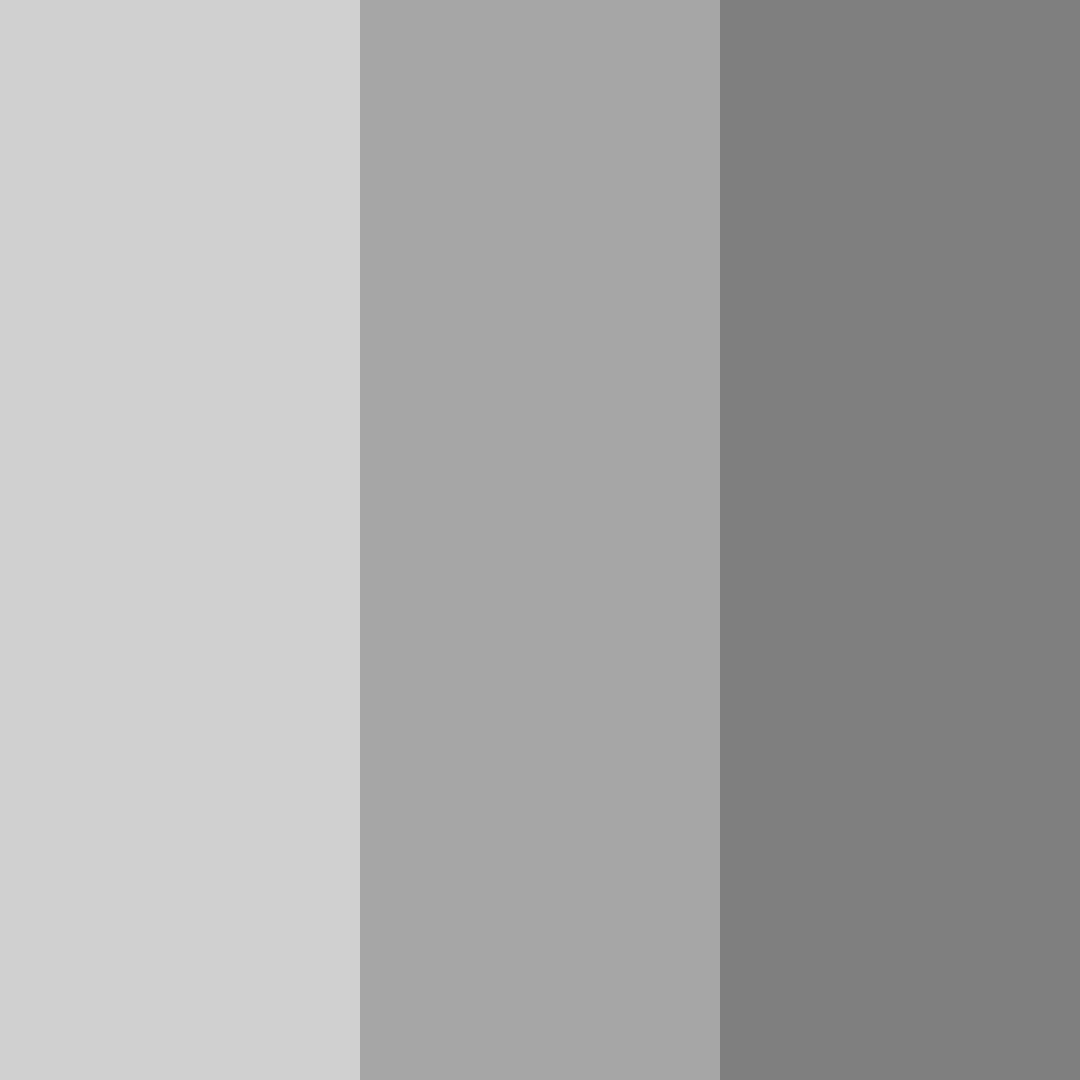Download gray shades color palette PNG image (square)