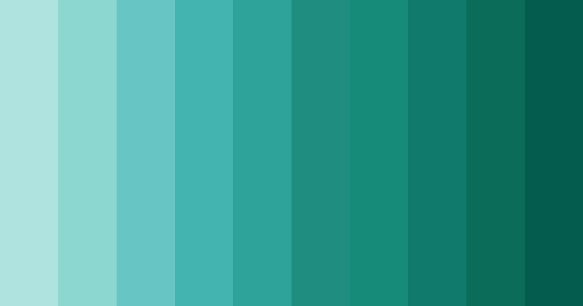 Download ocean's embrace color palette PNG image (landscape)
