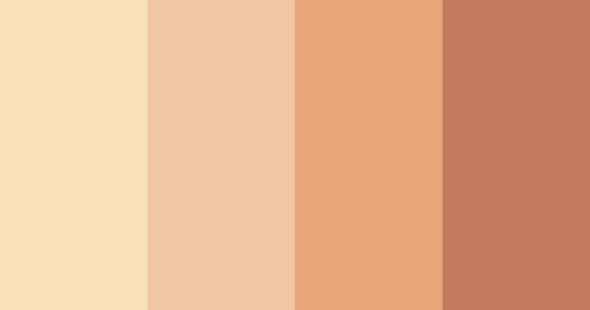 Download pâtisserie dreams color palette PNG image (landscape)