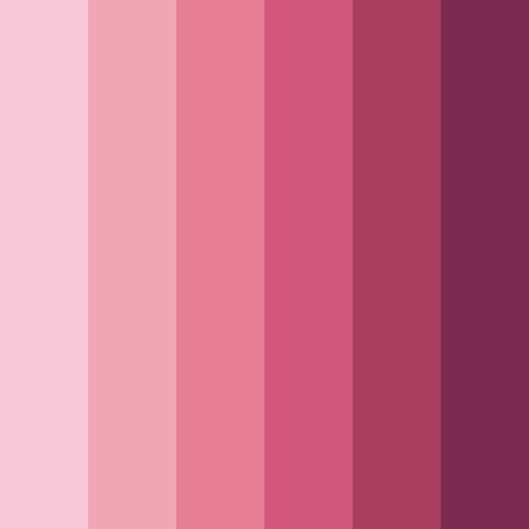 Download pink confectionery color palette PNG image (square)