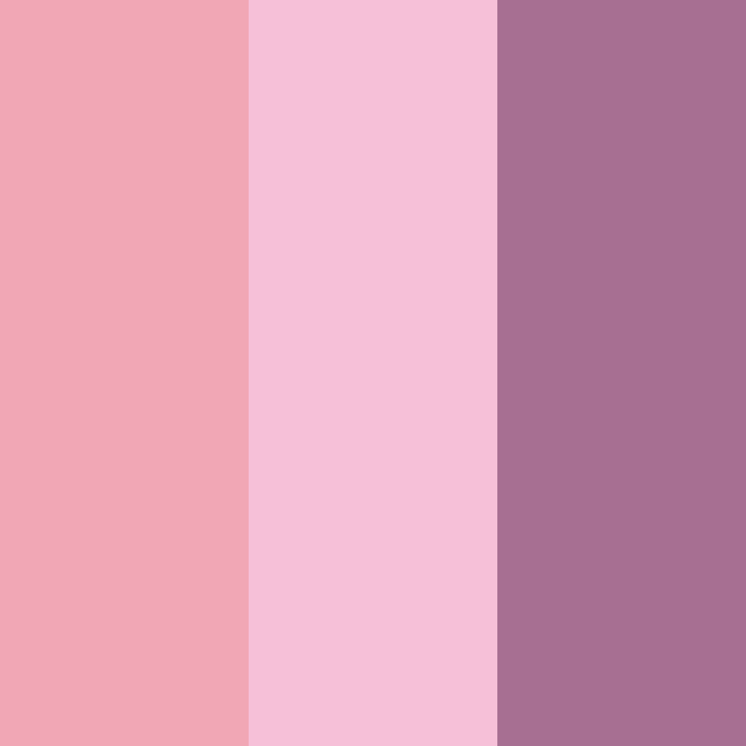 Download pink coolness color palette PNG image (square)