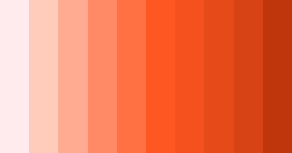 Download sunset serenade color palette PNG image (landscape)