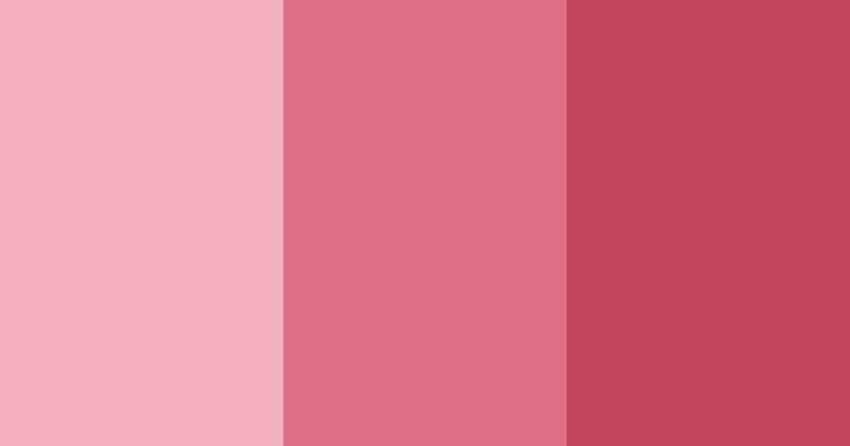 Download pink sunset color palette PNG image (landscape)