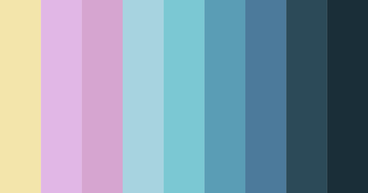 Download whimsical reverie color palette PNG image (landscape)