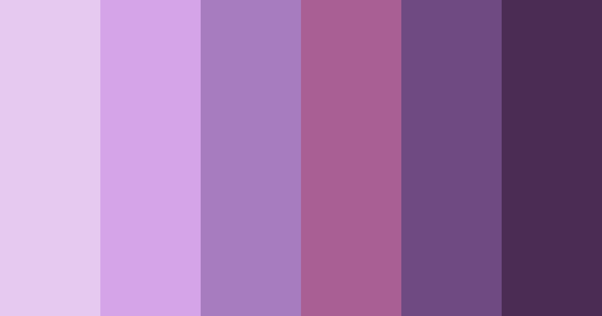 Download enchanted reverie color palette PNG image (landscape)