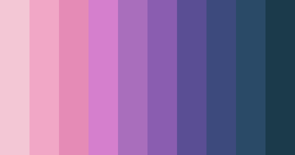 Download whispers of enchantment color palette PNG image (landscape)