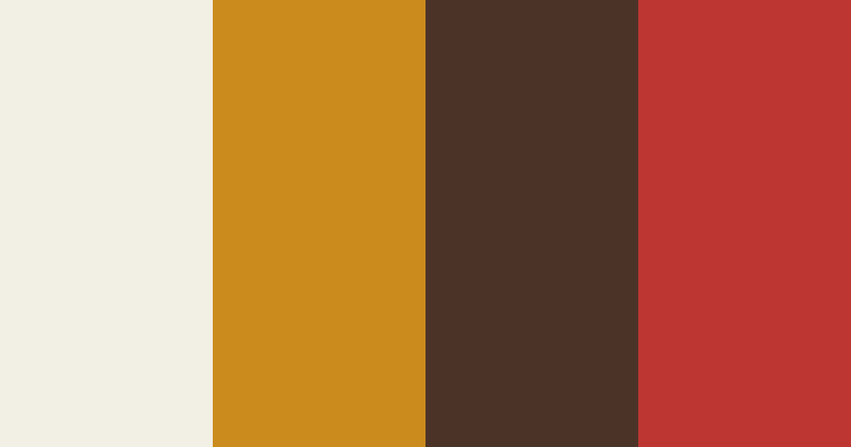 Download autumn harvest color palette PNG image (landscape)