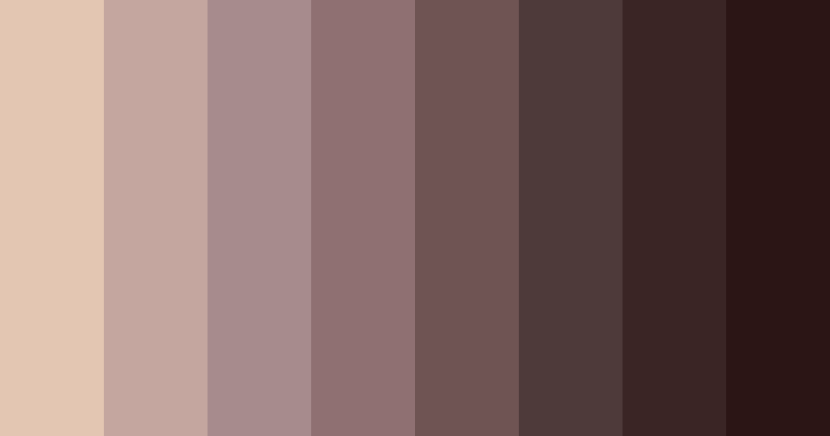 Download mocha embrace color palette PNG image (landscape)