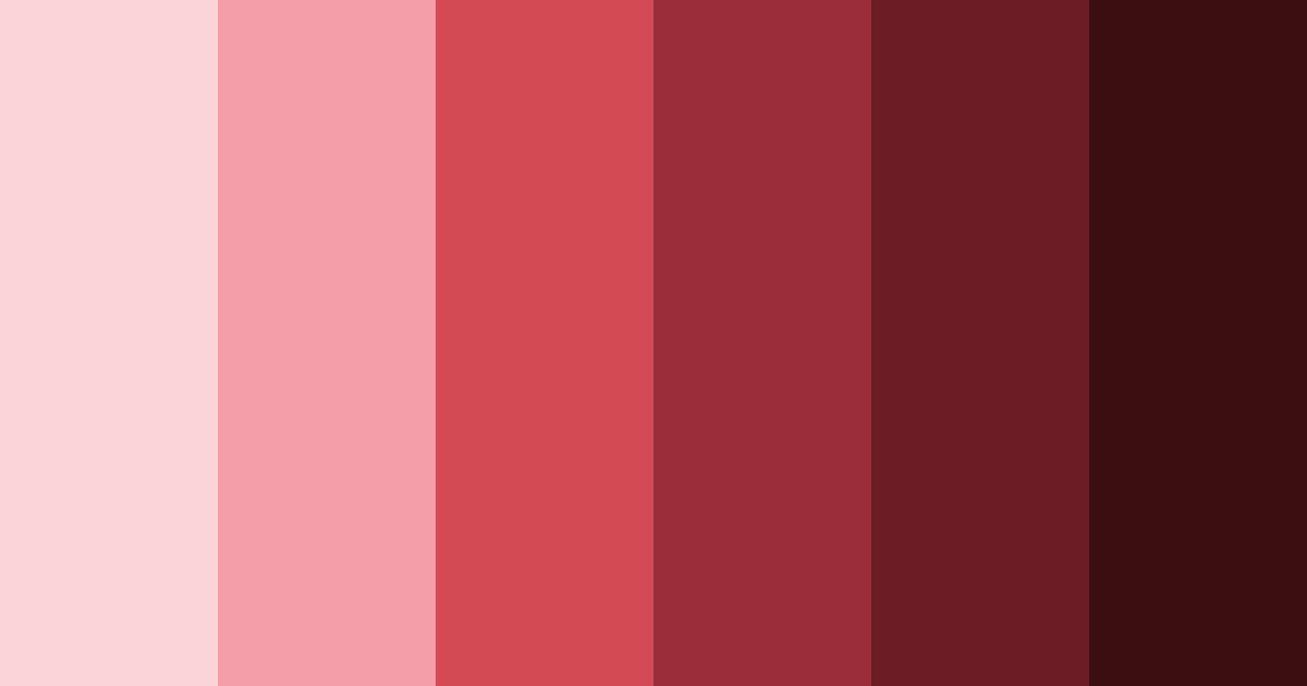 Download crimson indulgence color palette PNG image (landscape)