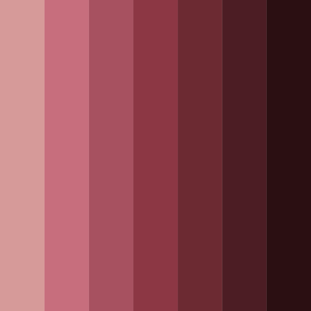 Download dark red wine color palette PNG image (square)
